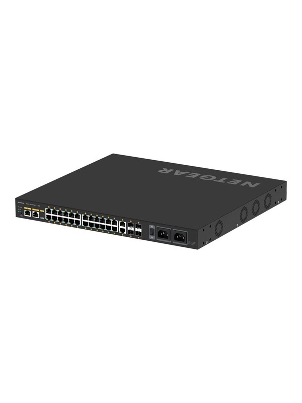 Netgear Av Line M4250 26g4f Poe Gsm4230up 24x1g Poe 1.440w 2x1g And 4xsfp Managed Switch