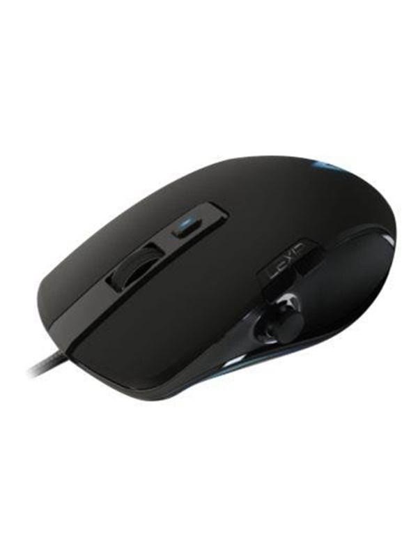 Lexip NP93 - mouse - USB - neptunium alpha - Mouse - Optic - Svart
