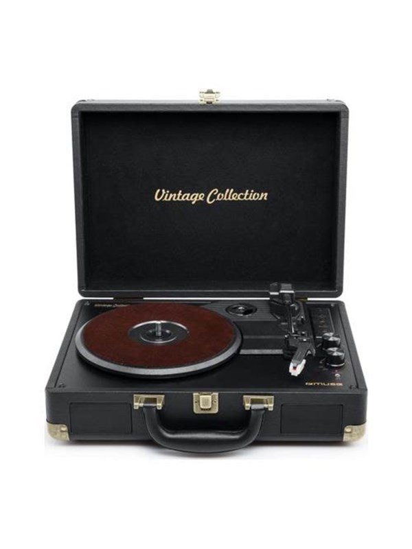 Muse MT-103 GD Turntable Stereo system BT USB vintage - Skivspelare