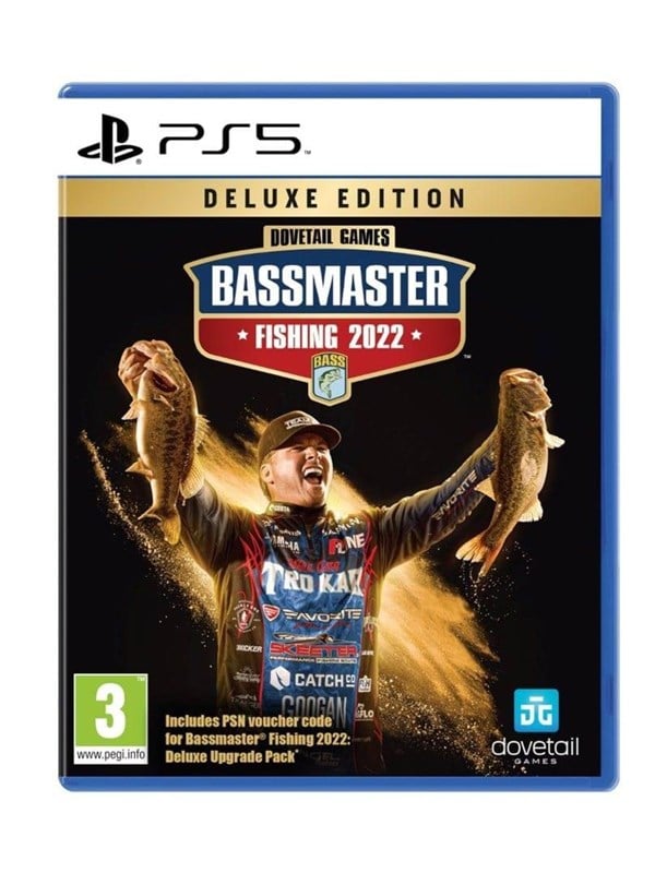Bassmaster Fishing Deluxe 2022 Sony Playstation 5 Simulator