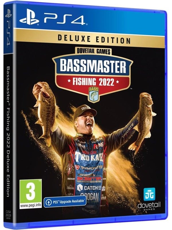 Bassmaster Fishing Deluxe 2022 Sony Playstation 4 Simulator