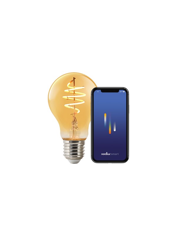 Nordlux Smart E27 Deco A60 Ljuskälla Amber - Köp för SEK 167 - Spara 20%
