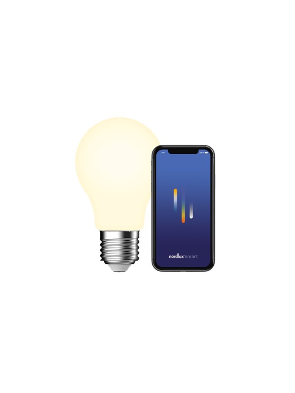 Nordlux Smart E27 A60 Ljuskälla Opal Vit