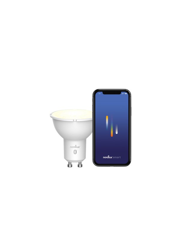 Nordlux Smart GU10 2-Kit Ljuskälla Opal Vit