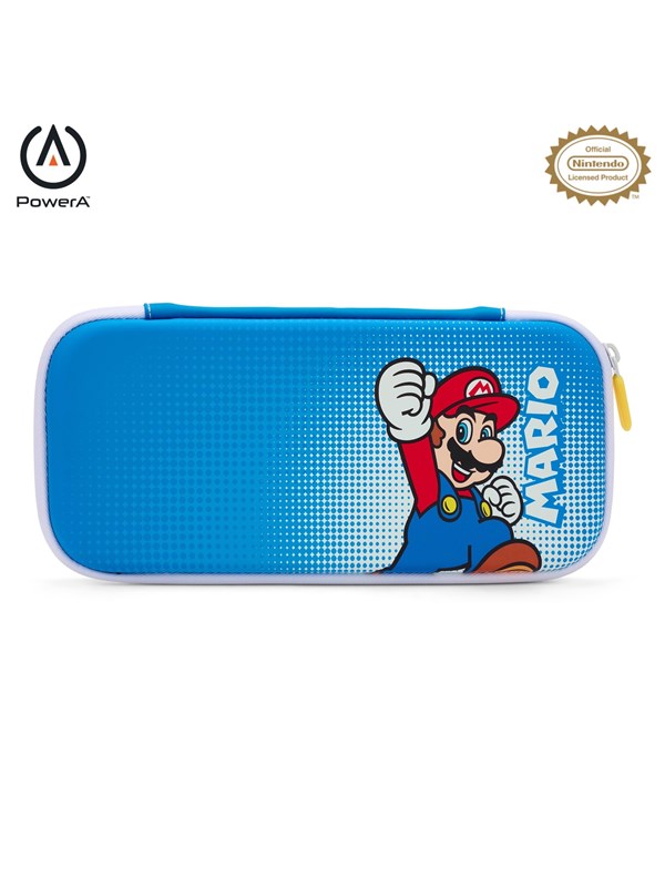 PowerA Tunt skyddsfodral för Nintendo Switch eller Nintendo Switch Lite - Mario Pop Art - Miscellaneous Bag - Nintendo Switch