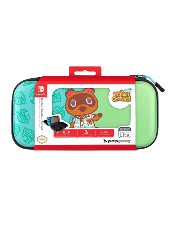 PDP Slim Deluxe Travel Case - TOM NOOK - Miscellaneous Bag - Nintendo Switch