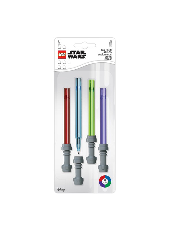 Euromic Lego Star Wars Lightsaber Gel Pen Multipack