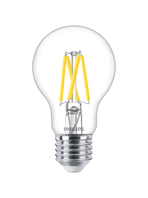 Philips LED-glödlampa Classic 3.4W/920-927 (40W) Clear Dimmable E27