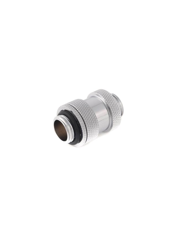Bitspower Silver Shining Dual G1/4" Adjustable Aqua Link Pipe I (22-31MM)