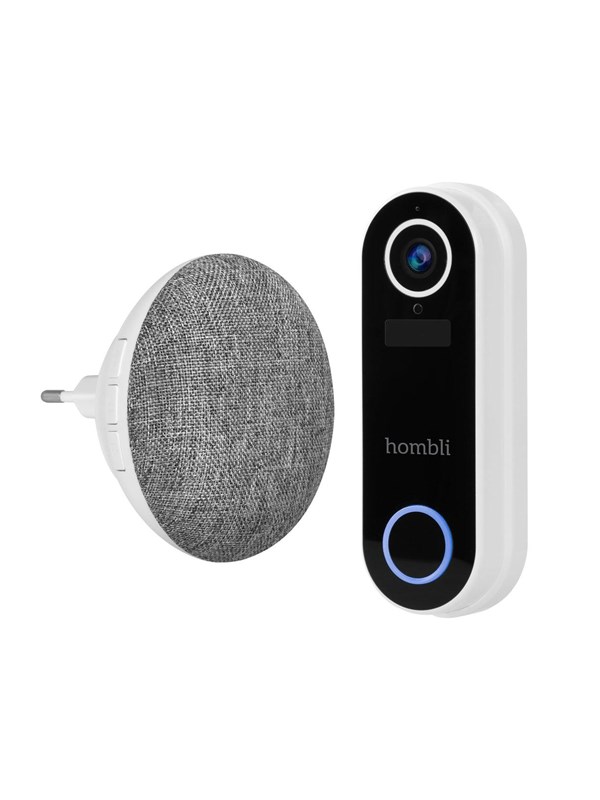 Hombli Smart Doorbell 2 Promo Pack (dörrklocka 2 + klockspel 2)