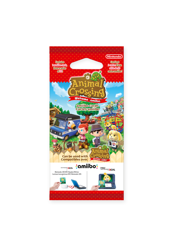 Nintendo amiibo Card: Animal Crossing New Leaf: Welcome amiibo! - Tillbehör till spelkonsol