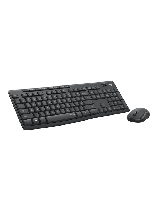Logitech Mk295 Silent Keyboard And Mouse Set Italian Graphite Tastatur & Mus Set Italiensk Svart