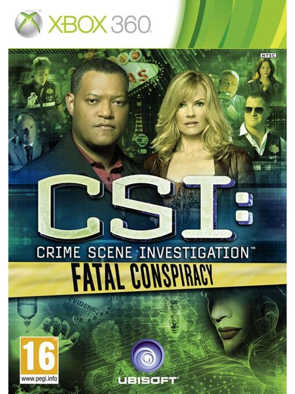 Csi: Crime Scene Investigation Fatal Conspiracy Microsoft Xbox 360 Äventyr