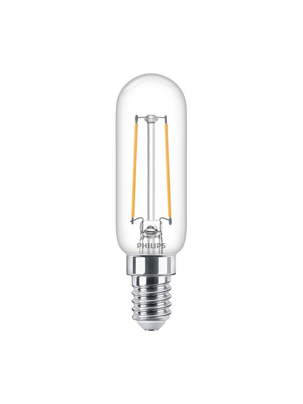 Philips LED-glödlampa Classic T25L 2.1W/827 (25W) Clear E14