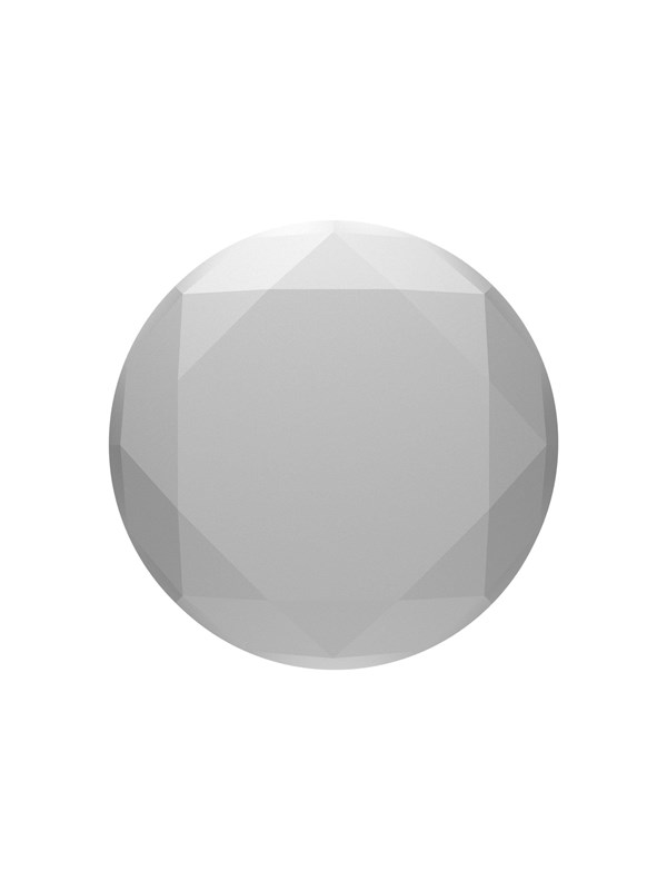 Alternativ bild 0 för POPSOCKETS Grip med Ställfunktion Premium - Metallic Diamond Silver