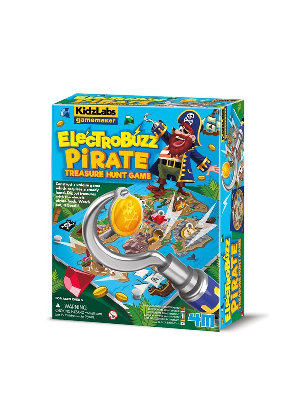 4M KidzLabs Gamemaker/ ElectroBuzz Pirate Treasure Hunt