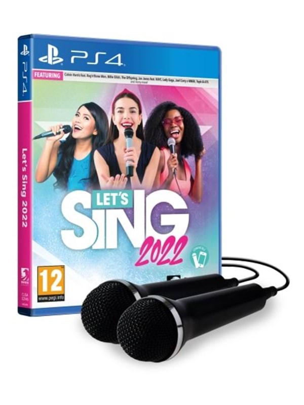 Let\'\'s Sing 2022 2 Microphones French &amp; English Songs Sony Playstation 4 Musik