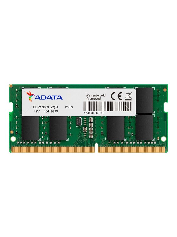 A-Data Premier SODIMM DDR4-3200 - 8GB - CL22 - Single Channel (1 pcs) - Grön