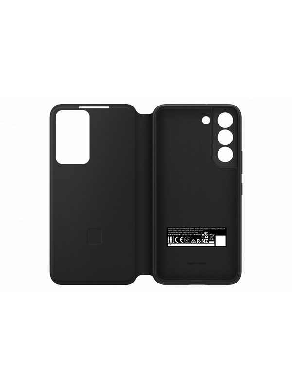 Samsung Galaxy S22 Smart Clear View Cover Black