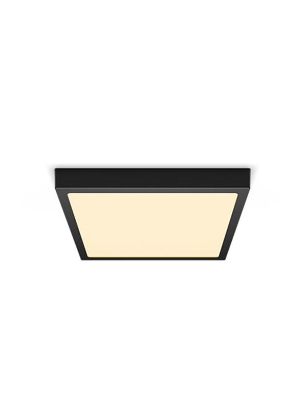 Philips Magneos plafond, fyrkantig, LED 2700K, svart