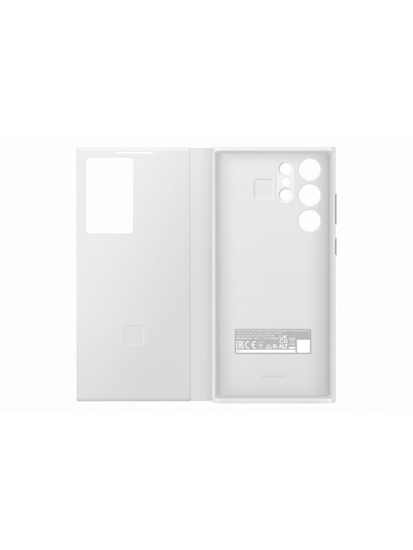 Samsung Galaxy S22 Ultra Smart Clear View Cover White