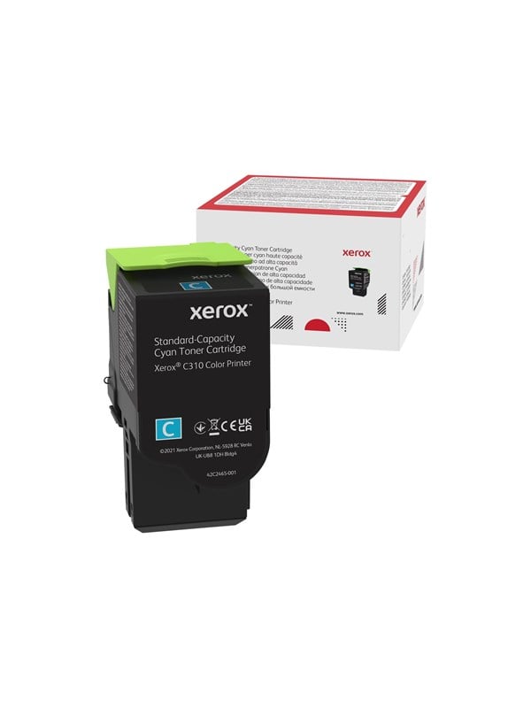 Xerox - cyan - original - toner cartridge