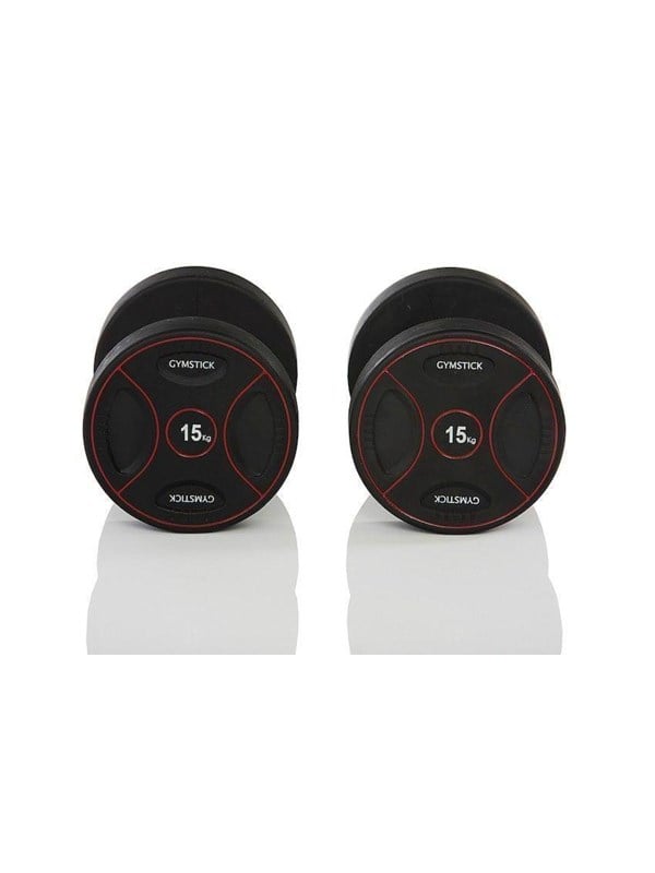 Gymstick Pro PU Dumbbells 2 x 15kg