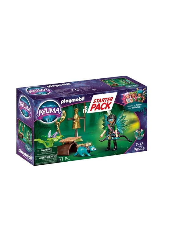 Playmobil StarterPack - Starter Pack Knight Fairy med tvättbjörn
