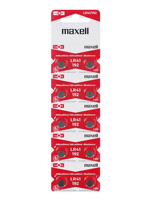 Maxell LR41 - 10-pack