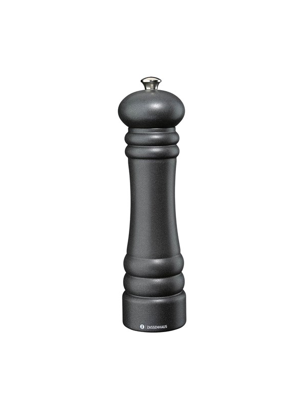 Zassenhaus Berlin pepper grinder in a cast iron look 24 cm
