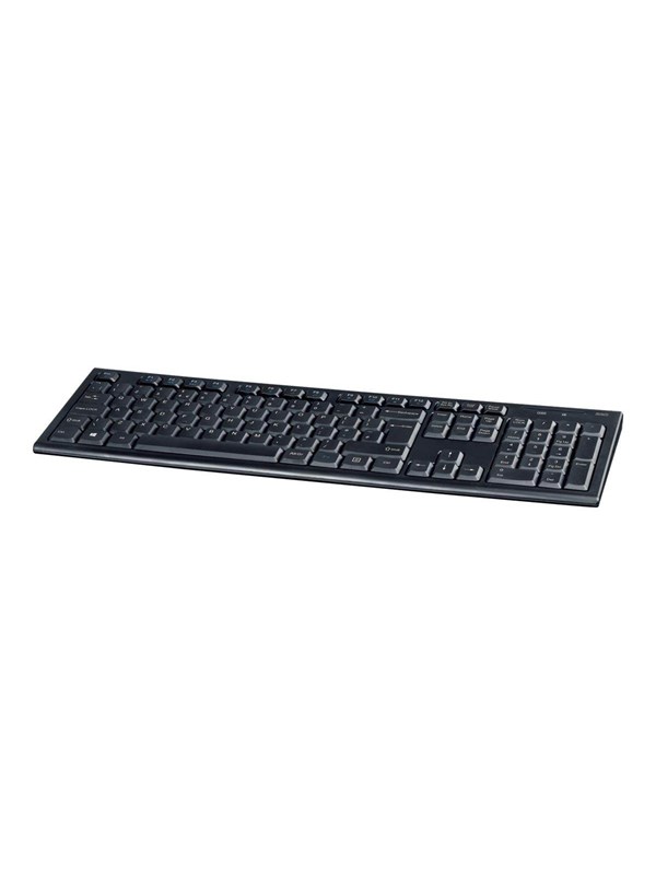 Deltaco wireless keyboard.105 keys USB receiver - Tangentbord - Engelska (UK) - Svart