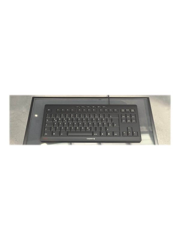 Cherry STREAM KEYBOARD TKL - Tangentbord - Engelska - Svart