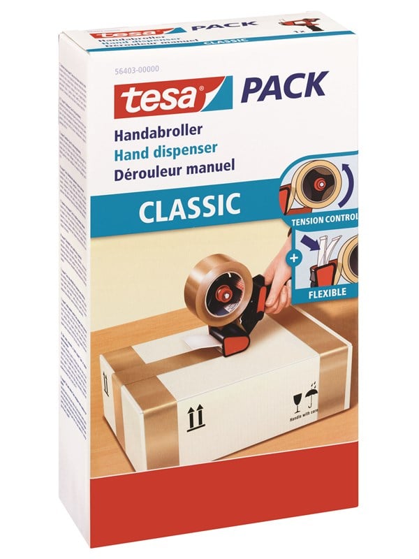 Produktfoto för tesa® Tejphållare 56403 Classic