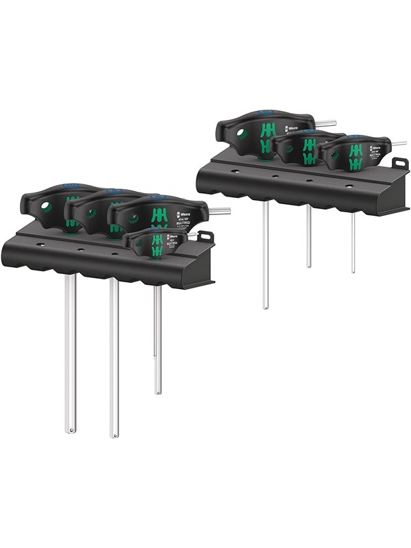 Wera 454/7 HF Set 1 screwdriver set T-handle screwdrivers Hex-Plus with holding function 7 pieces