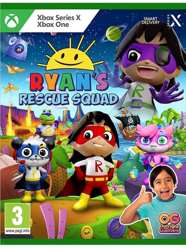 Ryan's Rescue Squad - Microsoft Xbox Series X - Plattformsspelare