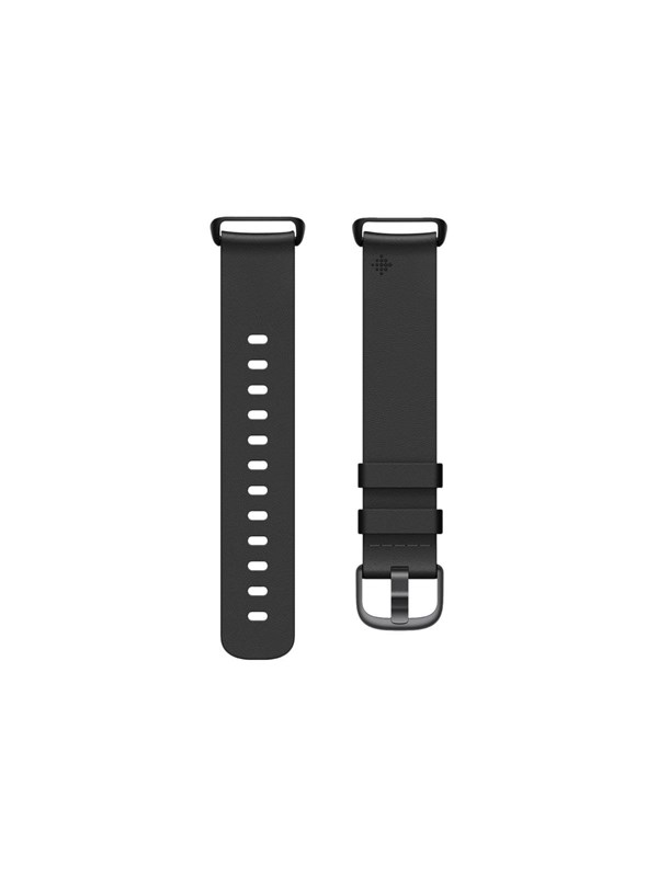 Fitbit Charge 5 Leather Band Black L