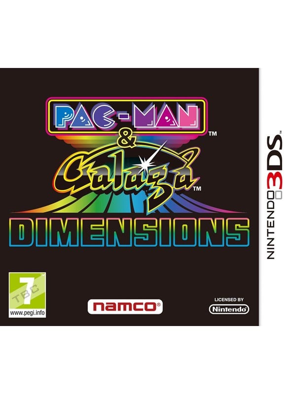 Pac-Man & Galaga Dimensions - Nintendo 3DS - Action