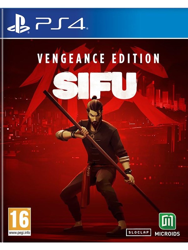 Sifu Vengeance Edition Sony Playstation 4 Beat \'\'em Up