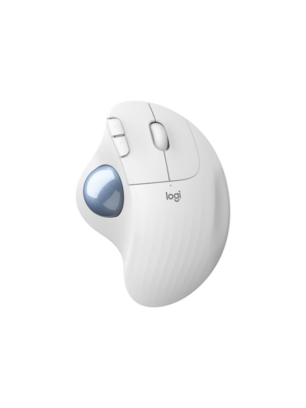 Logitech Ergo M575 For Business Trackball Bluetooth Off White Styrkula Optic 5 Knappar Vit