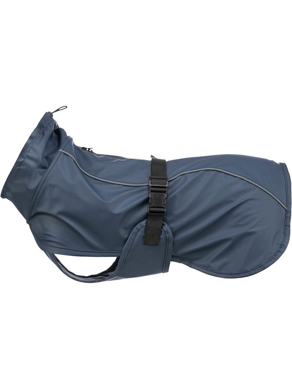 Produktfoto för Trixie BE NORDIC Husum rain coat M: 50 cm dark blue