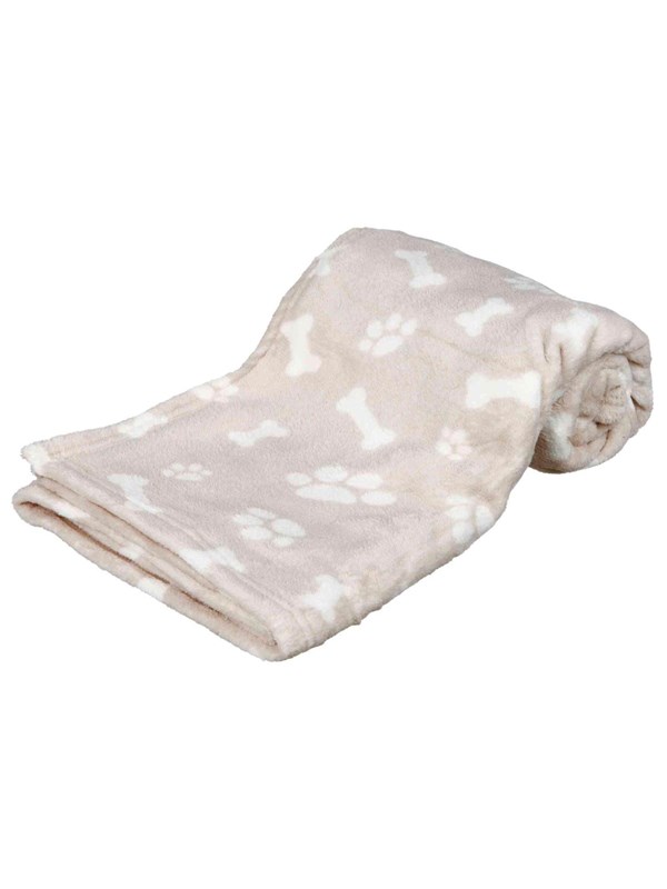Produktfoto för Trixie Kenny blanket plush 100 × 75 cm beige