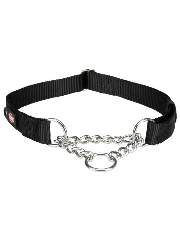 Produktfoto för Trixie Premium semi-choke L-XL: 45-70 cm/25 mm black