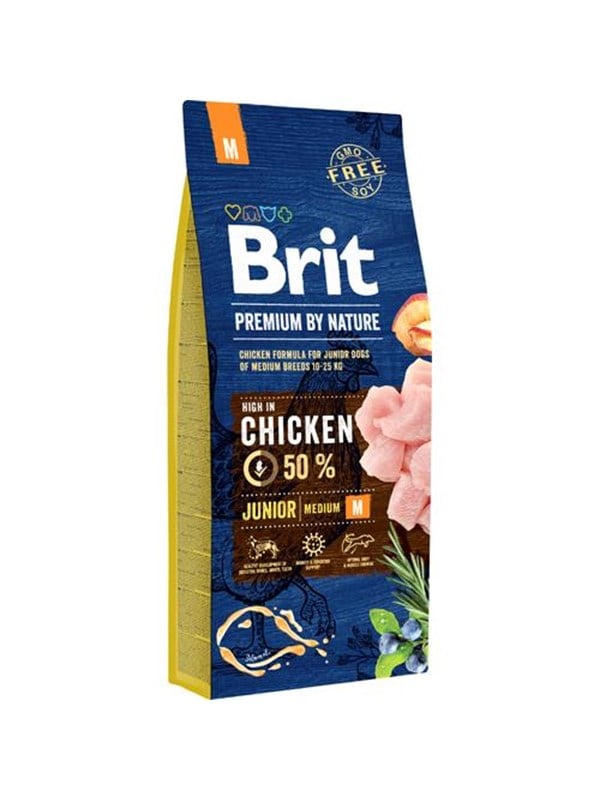 Brit Premium by Nature Junior M 15 kg