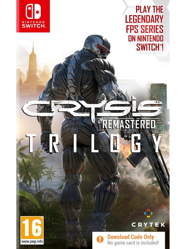 Crysis Remastered Trilogy (Code in a Box) - Nintendo Switch - FPS