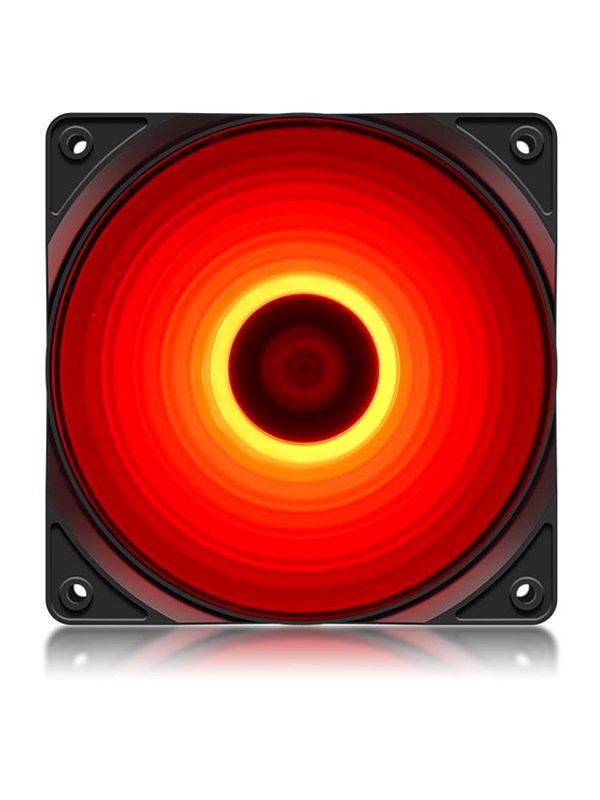 DeepCool RF 120 R - Chassi fläkt - 120mm - Svart