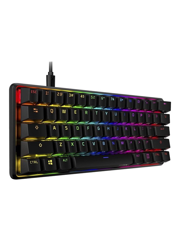 Hyperx Alloy Origins 60 Gaming Tangentbord Amerikansk Engelska Svart