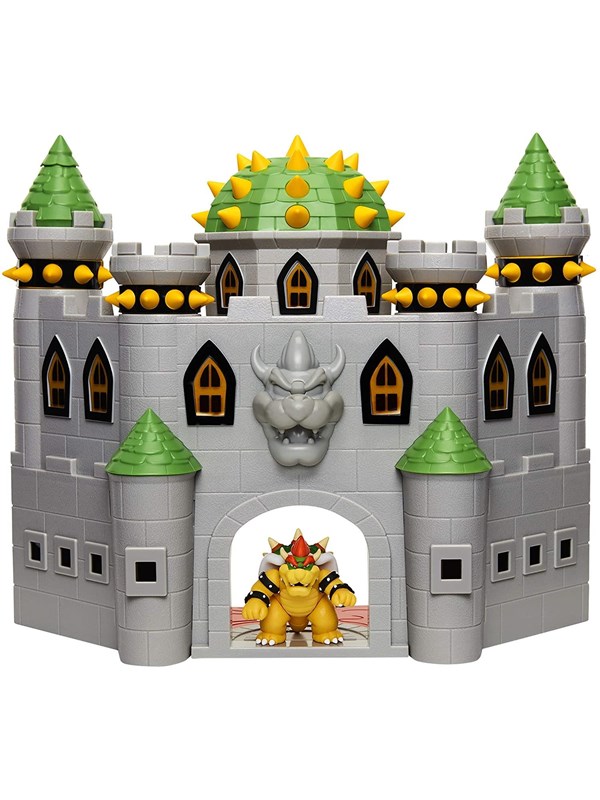 Jakks Super Mario 2.5 Inch Deluxe Playset Bowser's Castle