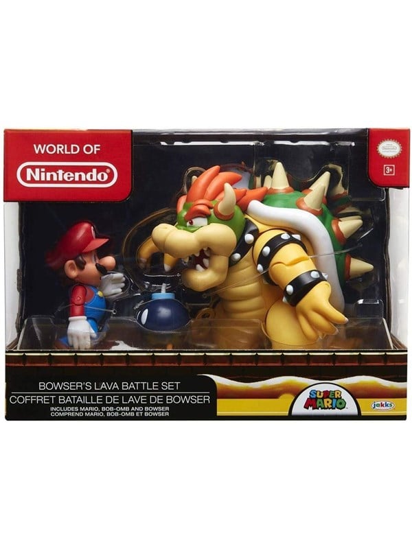 Produktfoto för Super Mario Bowsers Lava Battle Lekset