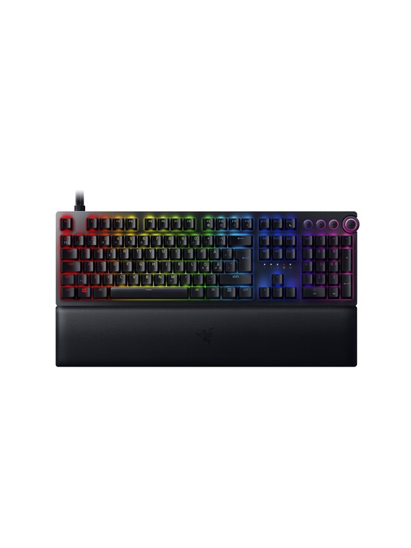 Razer Huntsman V2 Optical Red Us Gaming Tangentbord Amerikansk Engelska Svart