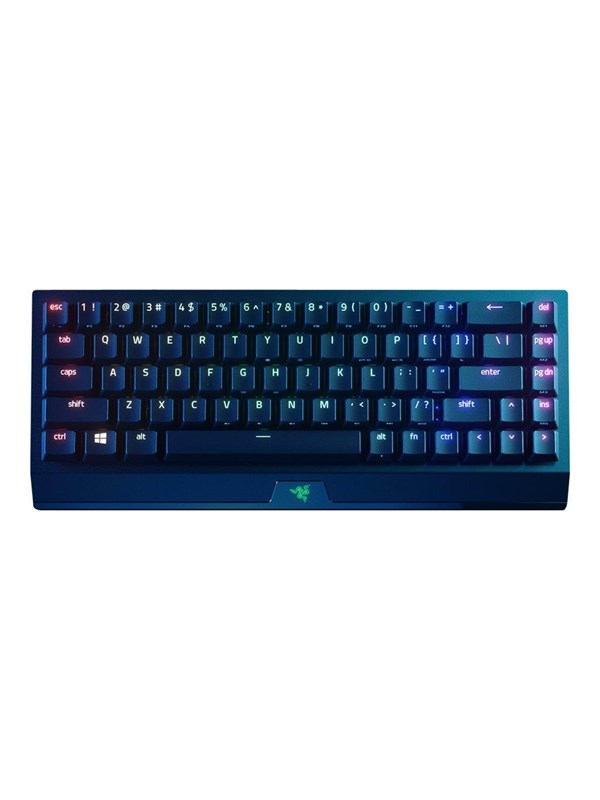 Razer BlackWidow V3 Mini HyperSpeed - Yellow - Gaming Keyboard - Utan numpad - Nordisk - Svart